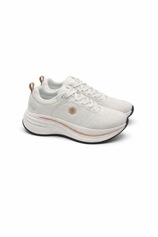 Lumberjack Sneakers Donna Bianche Tessuto