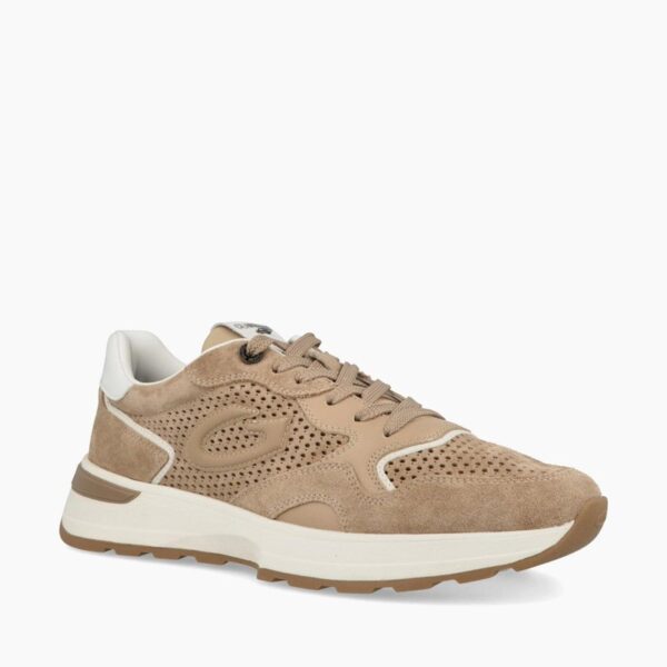3618F90D5506F7ED34143EFE14BD0444_ Guardiani Sneakers Camoscio Beige