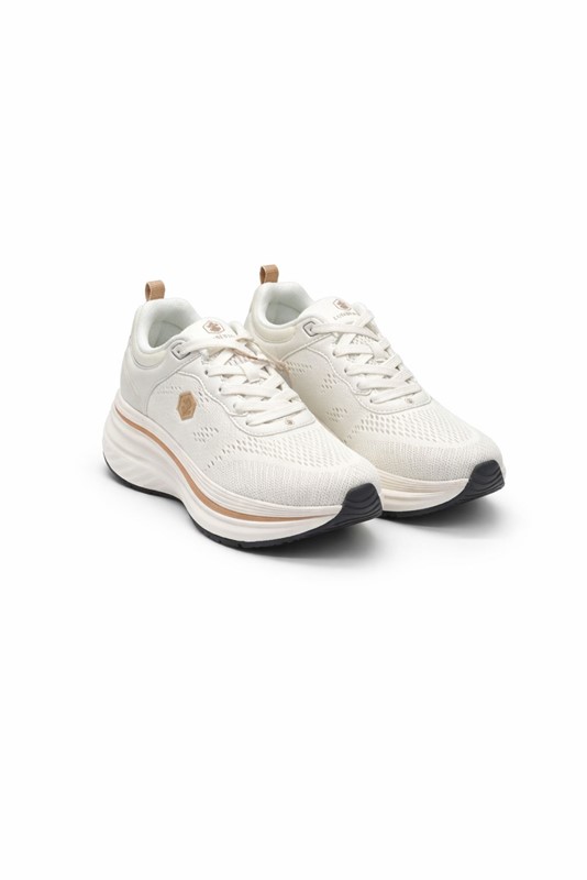 Lumberjack Sneakers Donna Bianche Tessuto