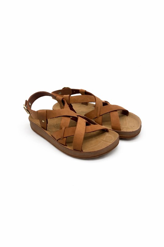Lumberjack Sandalo Donna Cuoio con Cinturino