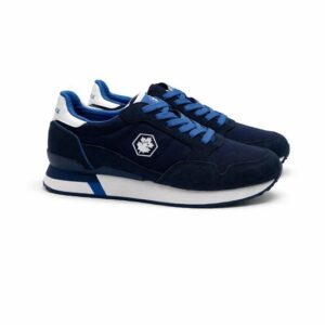 Lumberjack Sneakers Uomo Camoscio Blu