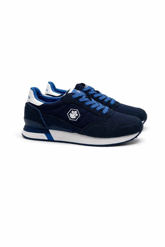 Lumberjack Sneakers Uomo Camoscio Blu
