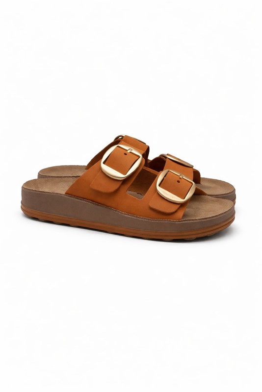 Lumberjack Ciabatte Donna Cuoio