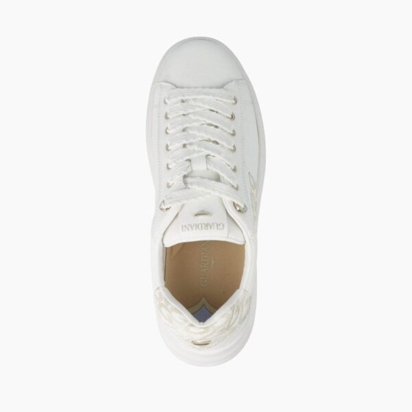 Guardiani Sneakers Donna Bianca Oro