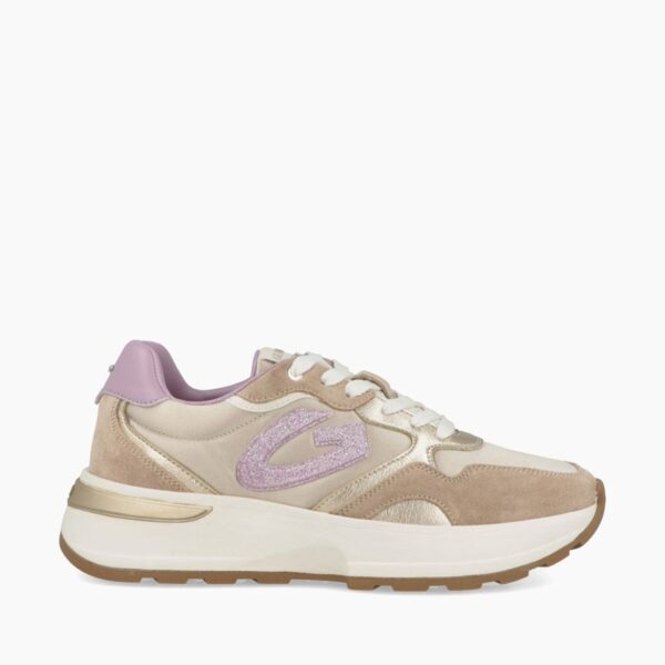 Guardiani Sneakers Donna Beige Rosa