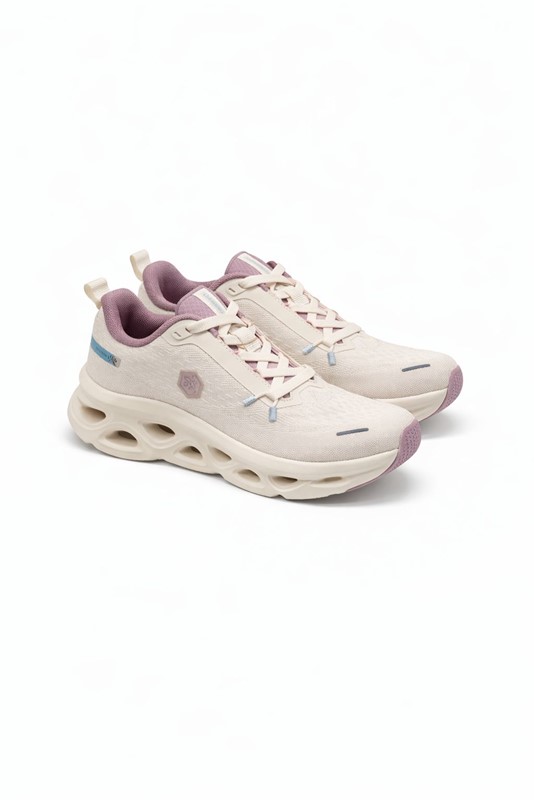 Lumberjack Sneakers Donna Beige Rosa
