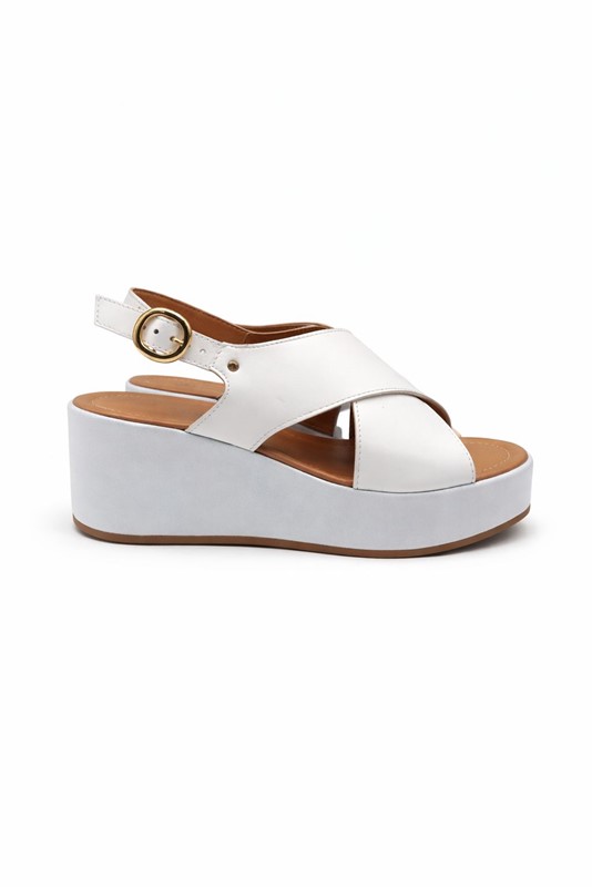 Lumberjack Sandali Donna Bianchi Platform