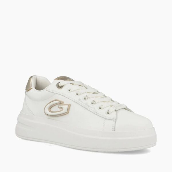 Guardiani Sneakers Donna Bianca Oro