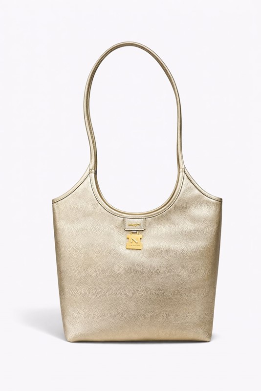 Nannini borsa donna oro-effetto luxury