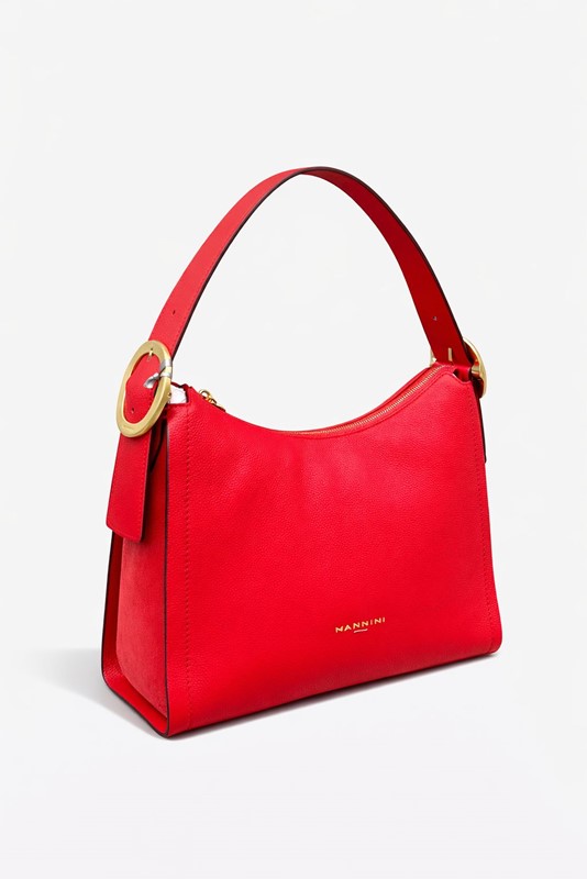 Nannini borsa donna rossa