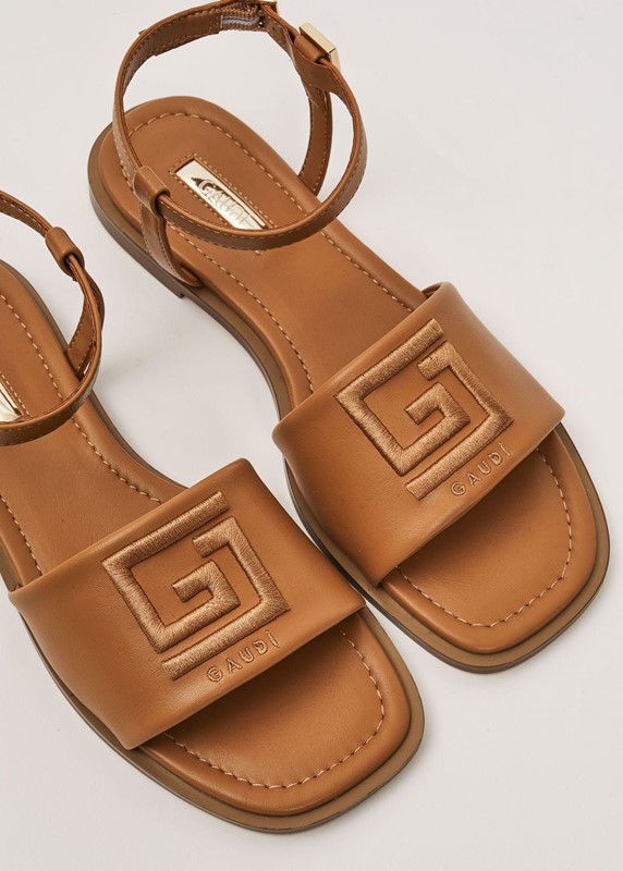 7E7D88730F8333BE131223CBC95CEFE3_ Gaudi' Sandalo Donna Cuoio
