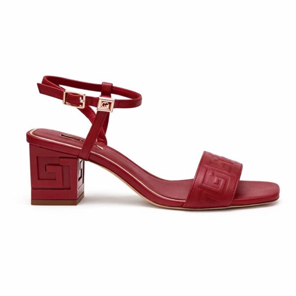 Gaudi' Sandalo Donna Rosso