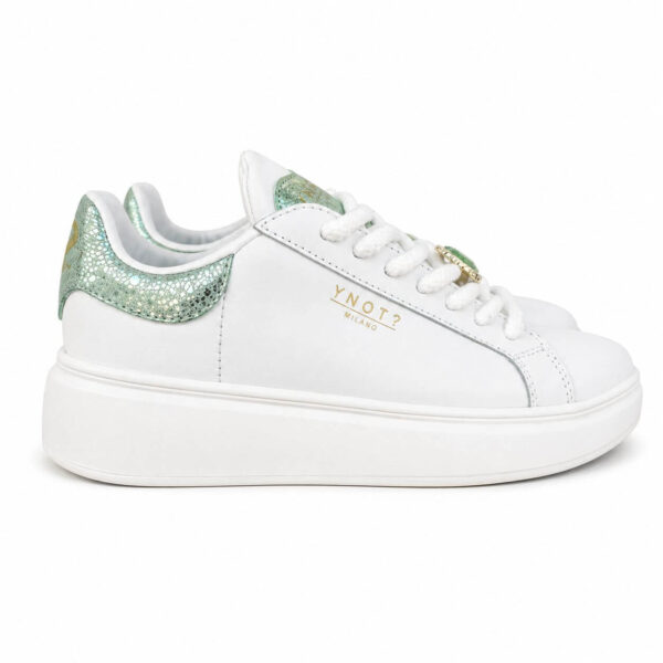 sneakers-donna-ynot-bianca-dettagli- Sneakers Donna Ynot? Dettagli Accessori