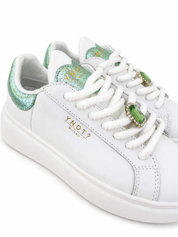 sneakers-donna-ynot-bianca-dettagli-1 Sneakers Donna Ynot? Dettagli Accessori