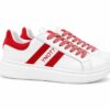 Ynot? Sneakers Donna Bianca Rossa