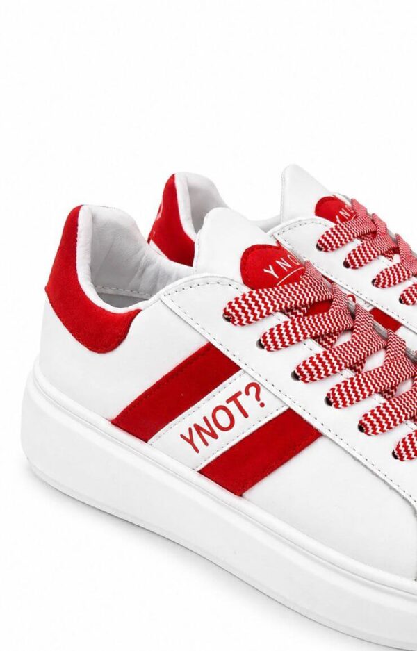 Ynot? Sneakers Donna Bianca Rossa