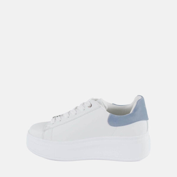 Ynot? Sneakers Donna Bianca Azzurra Platform