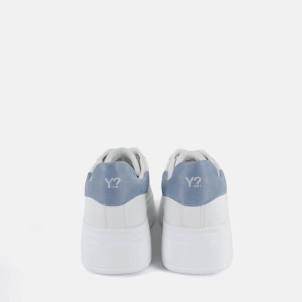 Ynot? Sneakers Donna Bianca Azzurra Platform