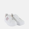 Ynot? Sneakers Donna Bianca Pink  Platform