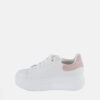 Ynot? Sneakers Donna Bianca Pink  Platform