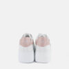 Ynot? Sneakers Donna Bianca Pink  Platform