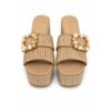 Gold&Gold Sandali Donna Platform con Fibbia Gioiello