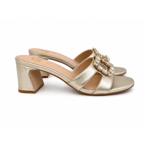 c00448d5-4ad5-4776-8481-e0ca7d0b67a4 Gold&Gold Sandali Mule Donna Oro Champagne