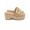 Gold&Gold Sandali Donna Platform con Fibbia Gioiello