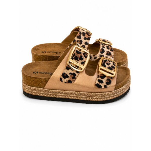 Superga  Ciabatte Platform Animalier