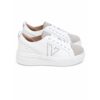 Emanuelle Vee Sneakers Donna Bianch con Strass – Suola 4,5 cm