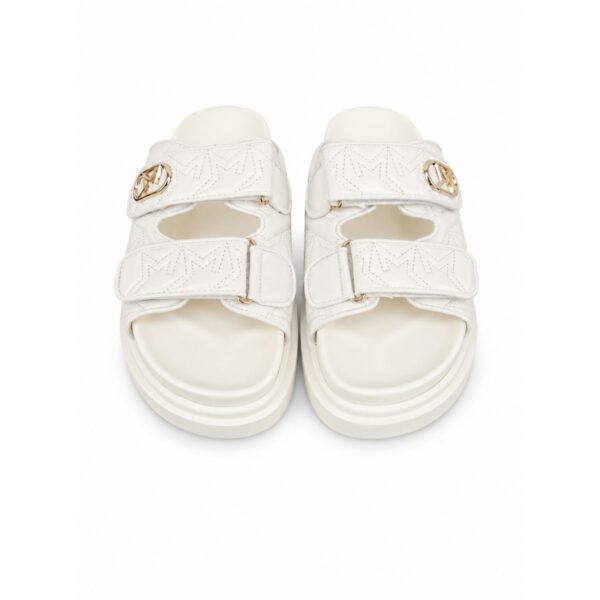 32c03dfa-9924-48b3-98d3-7f64e289493b Marc Ellis Ciabatte Donna Platform 5 cm Nere con Doppio Strap