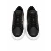 Emanuelle Vee Sneakers Donna Nere con Strass e Platform 4,5 cm