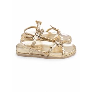 48c298c9-f778-4c26-9891-ad22ea9f999c Emanuelle Vee Sandali Donna Oro Intrecciati con Strass