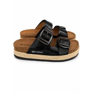Superga Ciabatte Donna Platform Dettaglio Corda