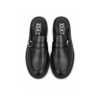 Sabot Mocassino Donna Cult Nero con Suola Carrarmato 4,5 cm