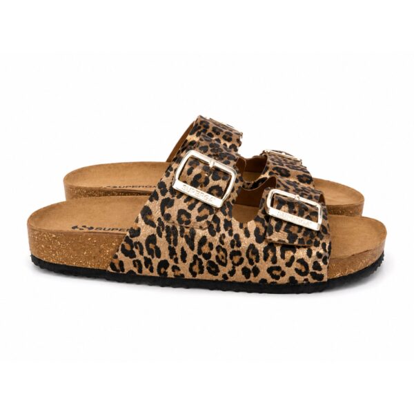 Superga Ciabatte Donna Leopardate