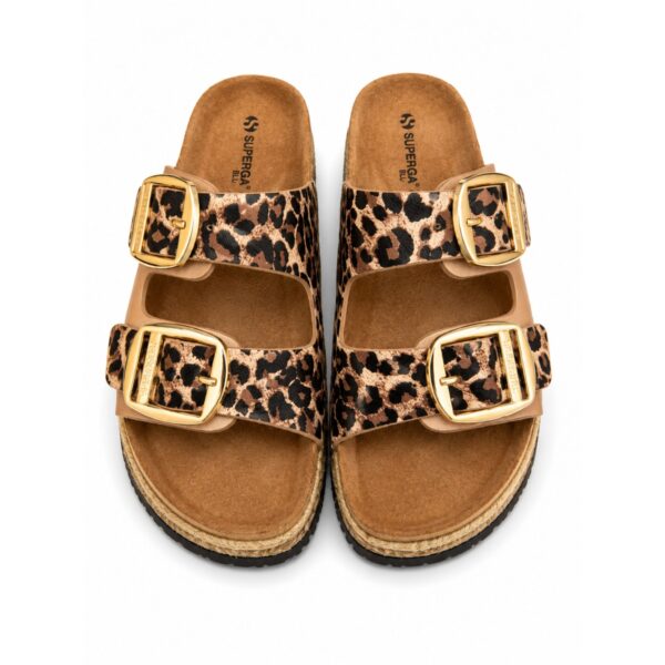 Superga  Ciabatte Platform Animalier