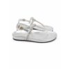 Emanuelle Vee Sandali Infradito Donna Argento con Strass