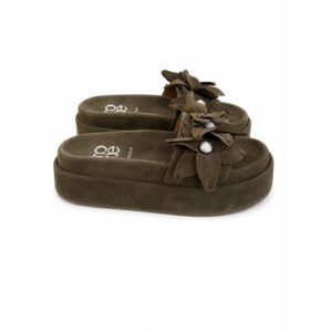 67E389B48A104A9366829B82998291D6_ Mode ciabatte donna verde oliva con fiori 3d e perle