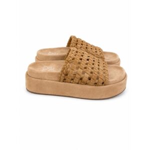 6F44AAA807630F62899552D52CEBD573_ Mode ciabatte donna cuoio intrecciate platform in vera pelle