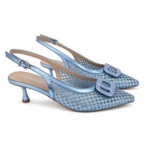 71EF881DD0375D0161FE11AC88399A2B_ Ferre' slingback donna traforata in vera pelle