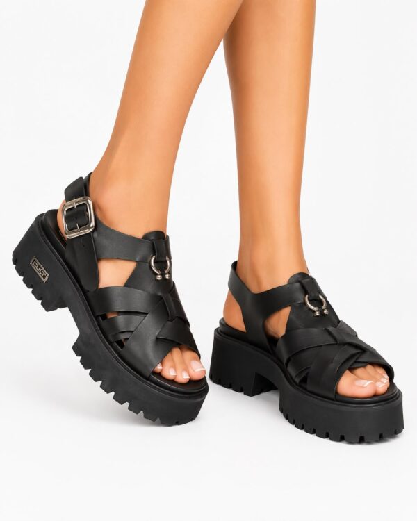 Cult Sandali Donna Platform con Maxi Fibbia