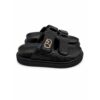 8c7b19e2-ffbf-4459-9983-10a2006d9db3 Marc Ellis Ciabatte Donna Platform 5 cm Nere con Doppio Strap