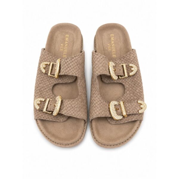 B825BF9B351EDD7E156E56967AA23823_ Emanuelle vee ciabatte donna in vera pelle intrecciata torto