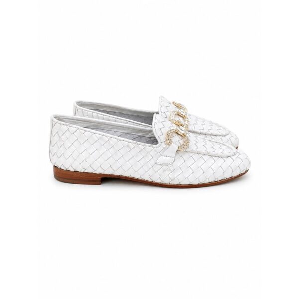 C212EC7147975291AB1A65DB19BD7D26_ Emanuelle vee mocassino donna intrecciato in vera pelle