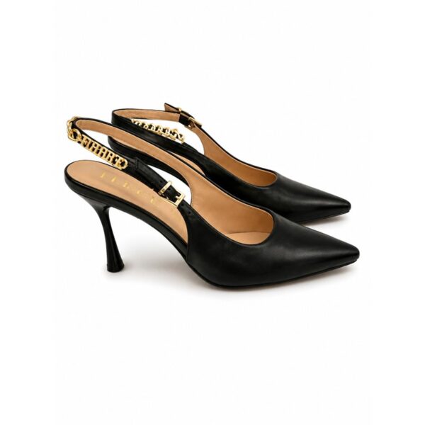DB2E53BAF8094B06DC457E177A026F62_ Ferre' slingback donna nera in vera pelle