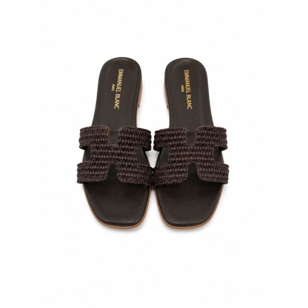 EF32A89720AFF9A021C687D1B1E05ABD_ Emanuel blanc ciabatte donna in vera pelle con fascia in raf