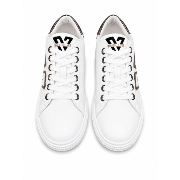 ad216ce0-c305-48c6-a399-b9a98cd395ef Emanuelle Vee Sneakers Donna in Pelle con Platform 4,5 cm