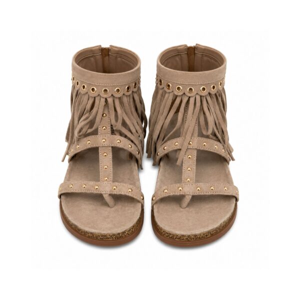 bfbb529e-c53e-4be1-a6b5-ca2e608a04bf Emanuelle Vee Sandalo Donna Beige con Frange