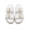 c6a630c1-f925-4201-bea7-4b3048d7c23c Emanuelle Vee Ciabatta Donna Bianca Intrecciata